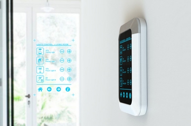 Lights control panel