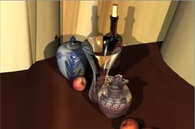 Still image modelled and animated in Maya