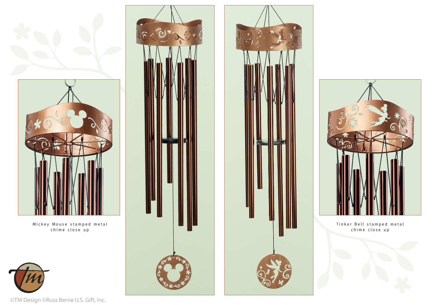 Garden Giftware Design By Tracy Mike At Coroflot Com Disney Hand Tuned Wind Chimes These Individually Are Not Only Elegant With Their Combination Of Copper And Black But Also Sound Melodic