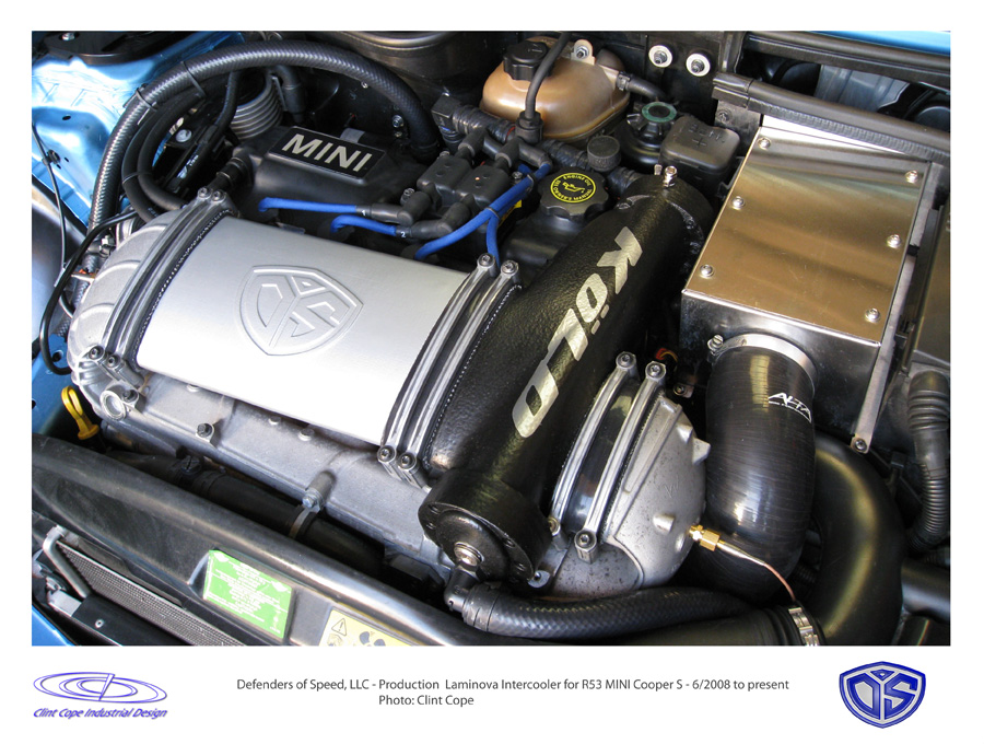 DoS KoLD Intercooler for R53 MINI Cooper S by Clint Cope at