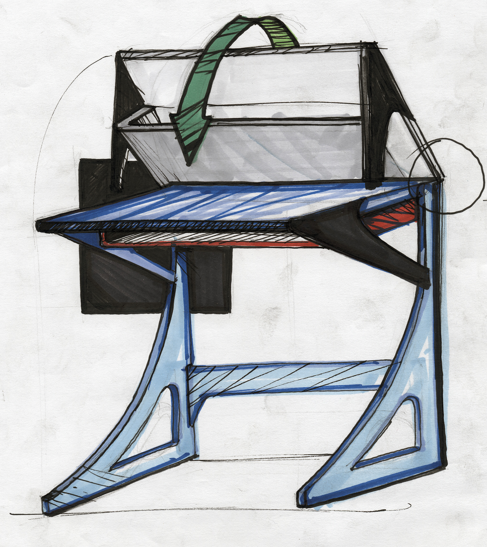 re designing the storage area under the typical school desk to optimize leg room - School Desk Design re designing the storage area under the typical school desk to optimize leg room - School Desk Design