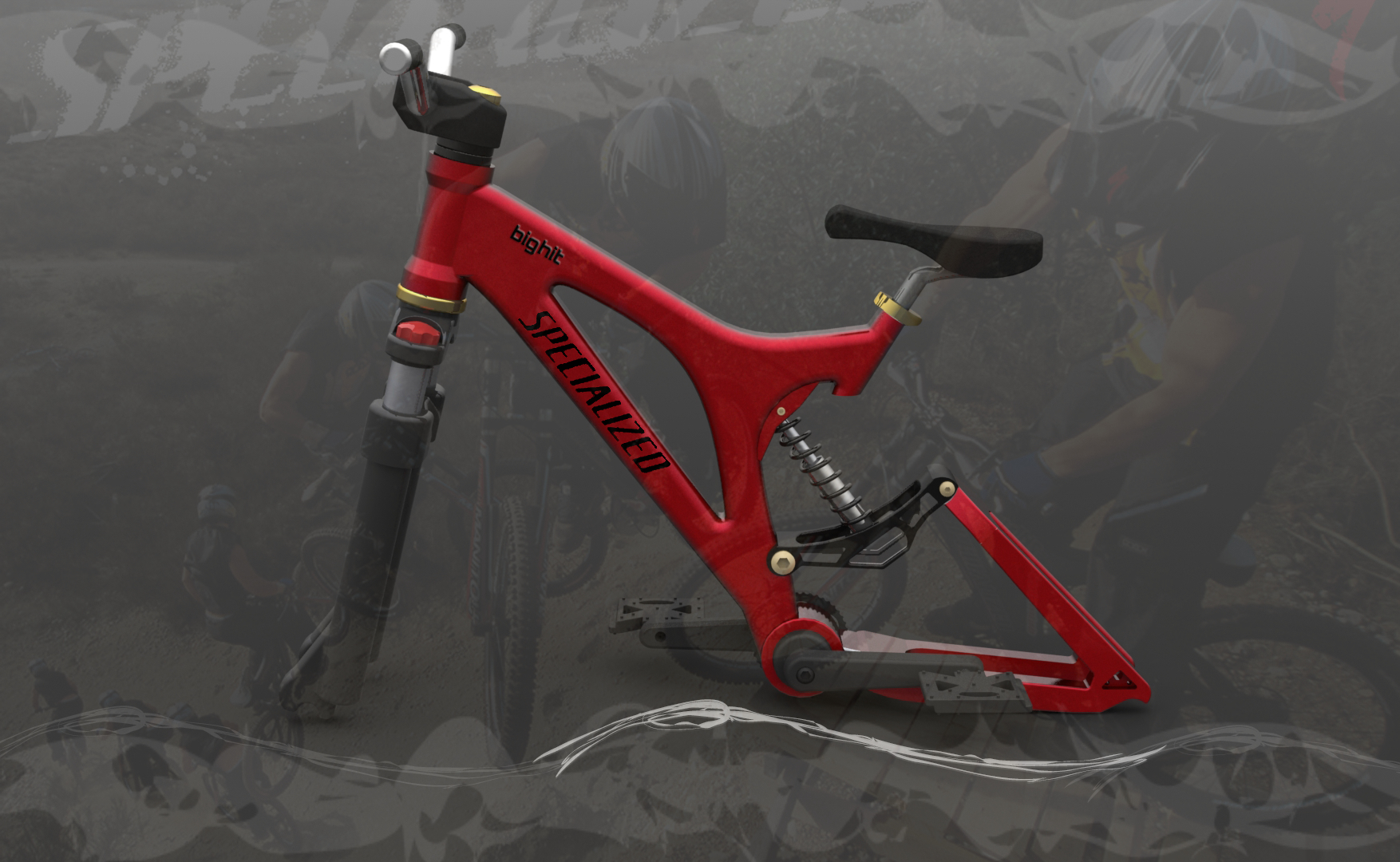 Solidworks Bike Frame by Michael Ryan Zaleta at