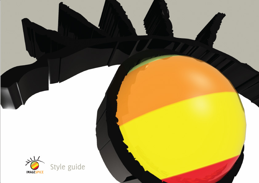 creating a logo - full color version main page of the style guide