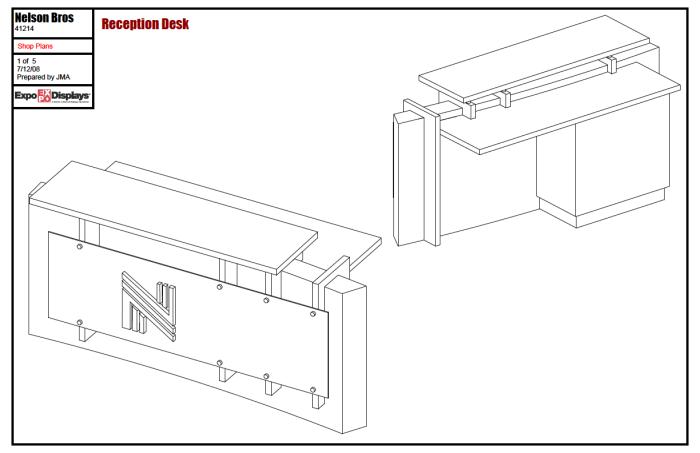 Dark Wood Stain Wax Woodworking Zone Reception Desk Plans