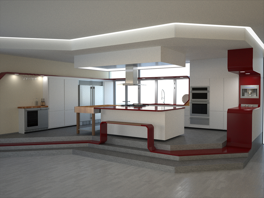 overview_noon this kitchen was designed for an electrolux kitchen design competition 2010 modeled with solidworks and rendered in maxwell - Kitchen Design Competition overview_noon this kitchen was designed for an electrolux kitchen design competition 2010 modeled with solidworks and rendered in maxwell - Kitchen Design Competition