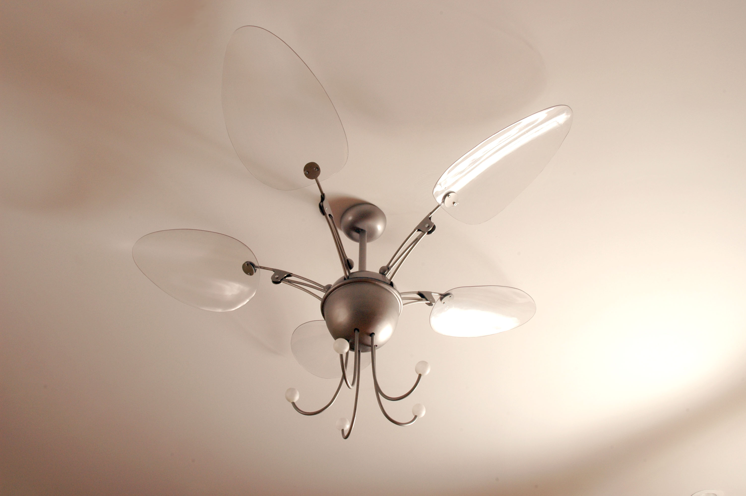 Tulip Ceiling Fan By Mark Smith At Coroflot Com Ceiling View Of Prototype
