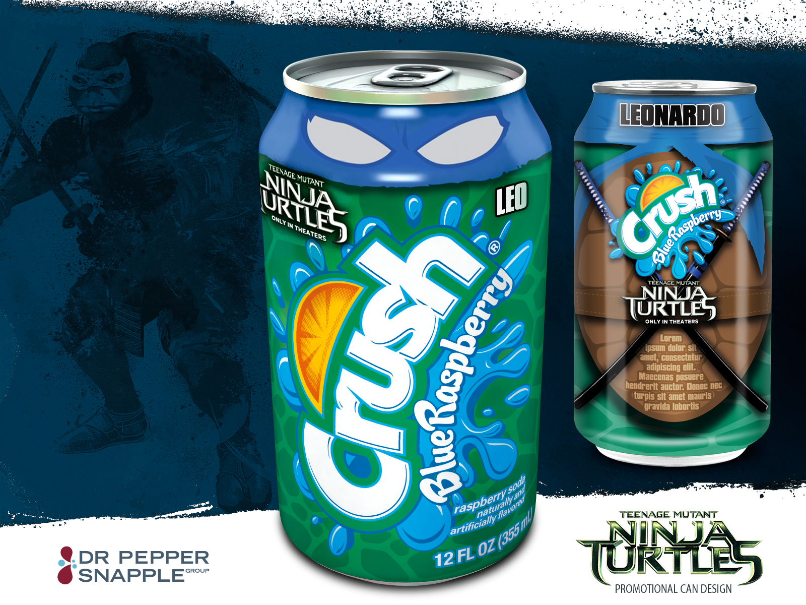 crush soda tmnt 2014 promotional can design dr pepper snapple group crush soda tmnt 2014 promotional can design dr pepper snapple group