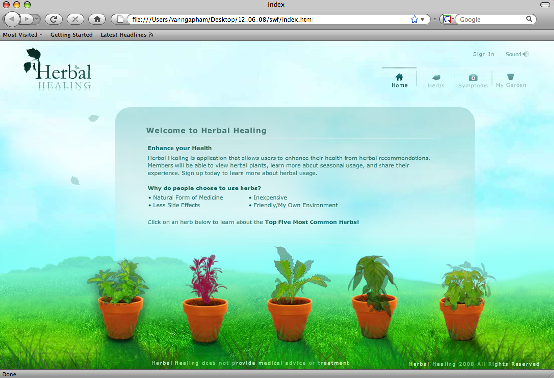 Natural product thesis