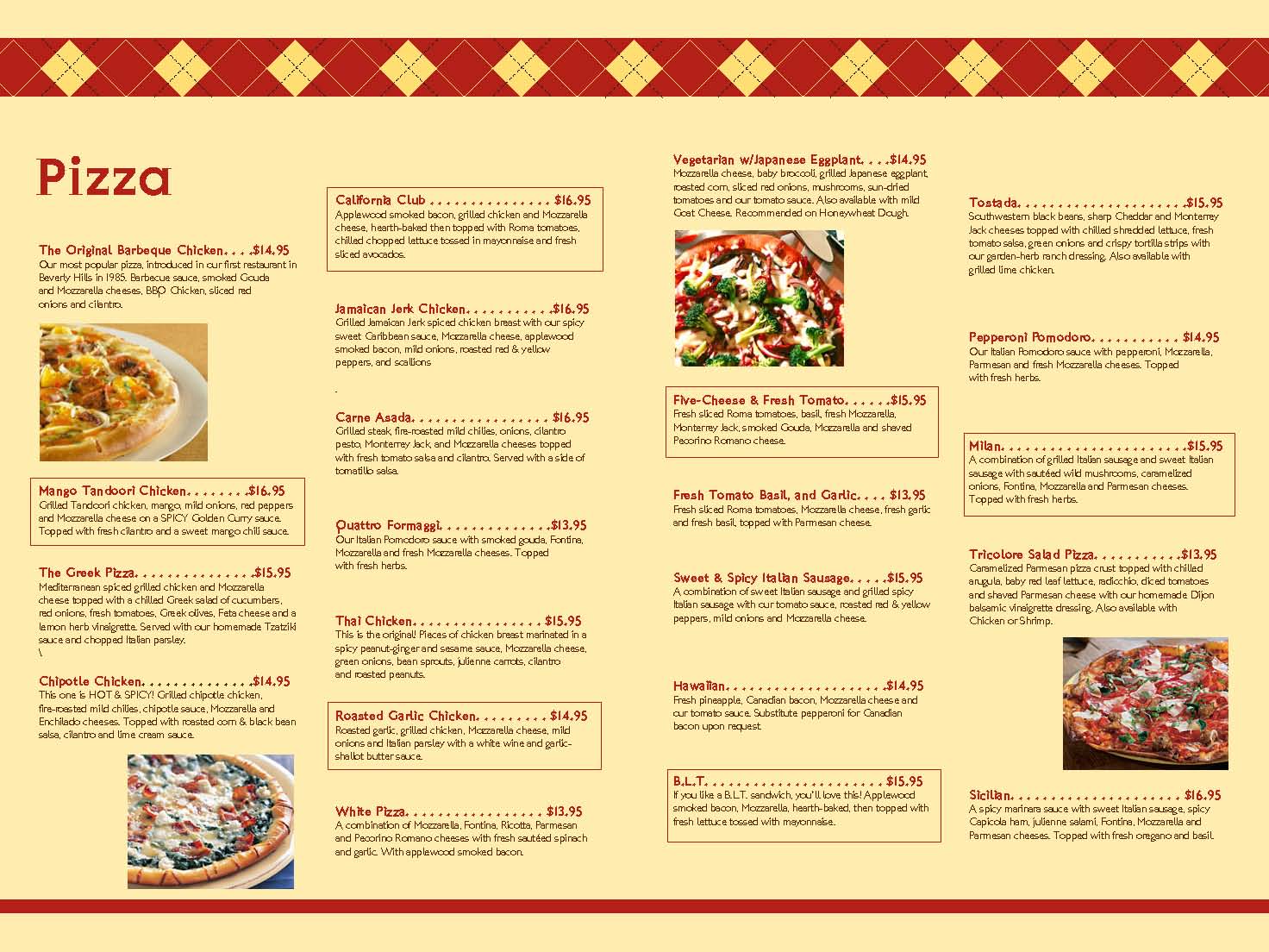 Slyce Pizza Kitchen Menu Slyce Pizza Kitchen Menu