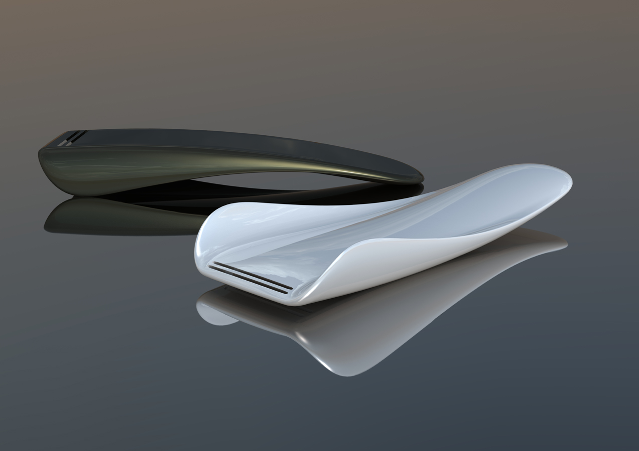 Ceramic Razor by Lawrence Kwok at