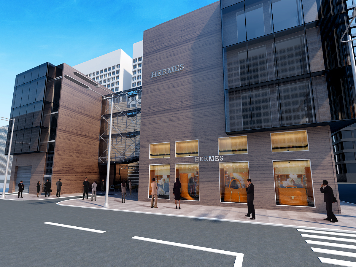 Hermes Luxury Store by Andriiciuc at