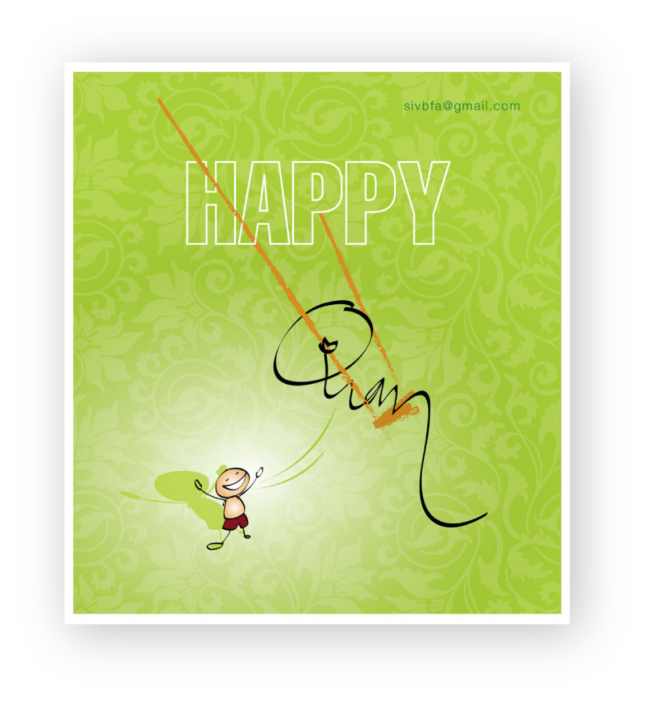 Greeting Card Onam
