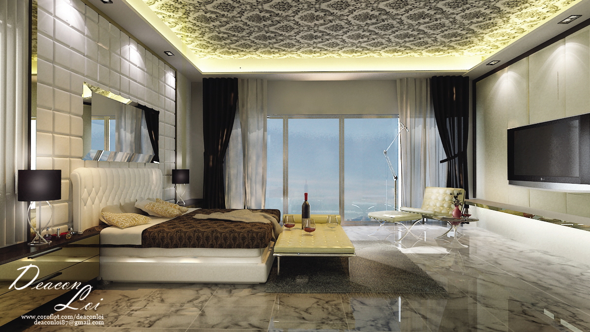 Master Bedroom 3d Design super pent house design at binjal klccmt loi at coroflot Master Bedroom 3d Design super pent house design at binjal klccmt loi at coroflot
