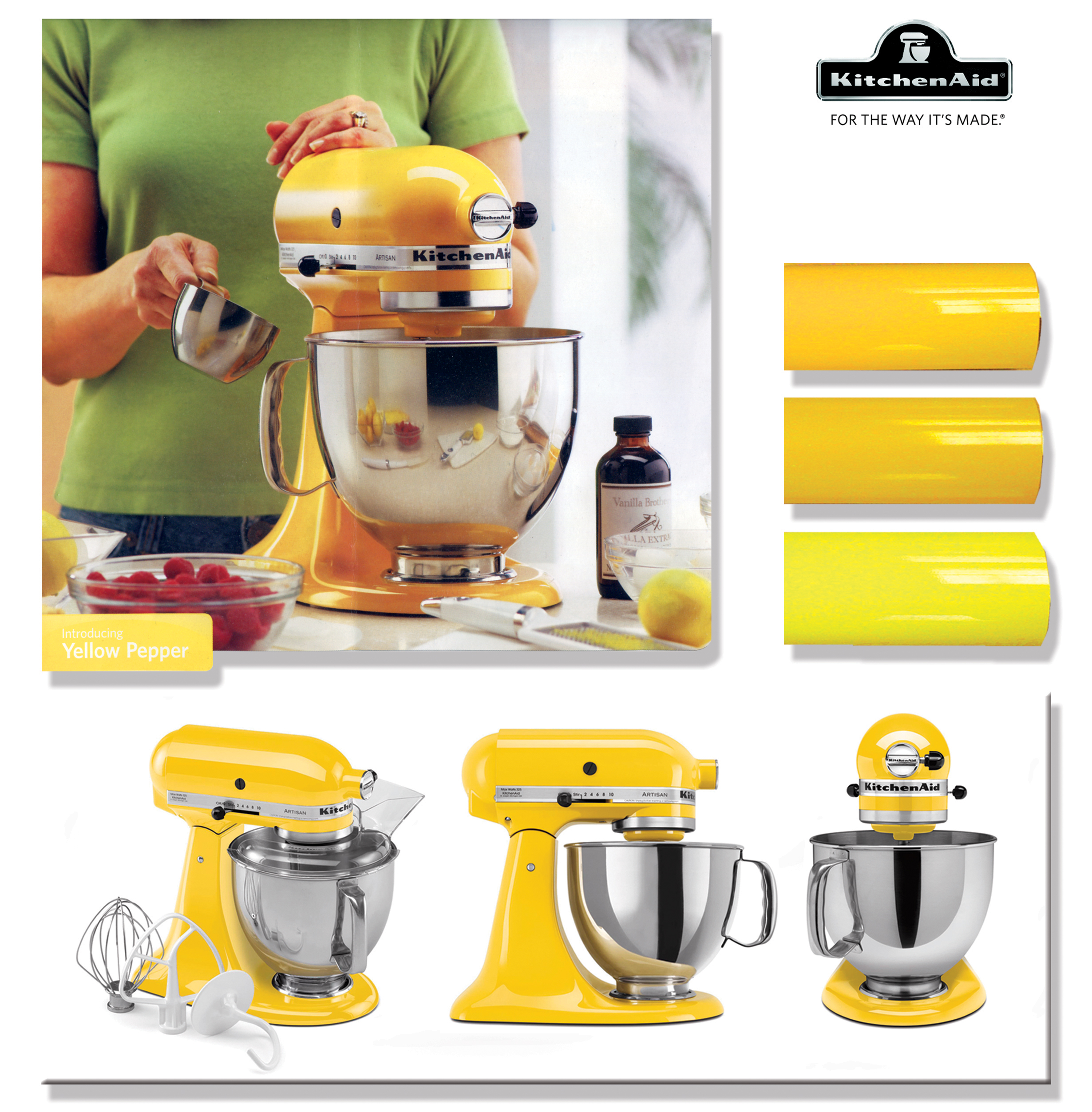 kitchenaid artisan colours