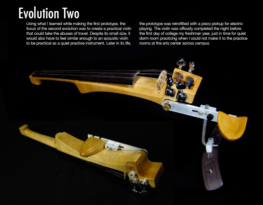 Travel Violin by Chris Williams at