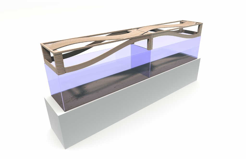 Aquarium Canopy Design by Maciek Niedorezo at