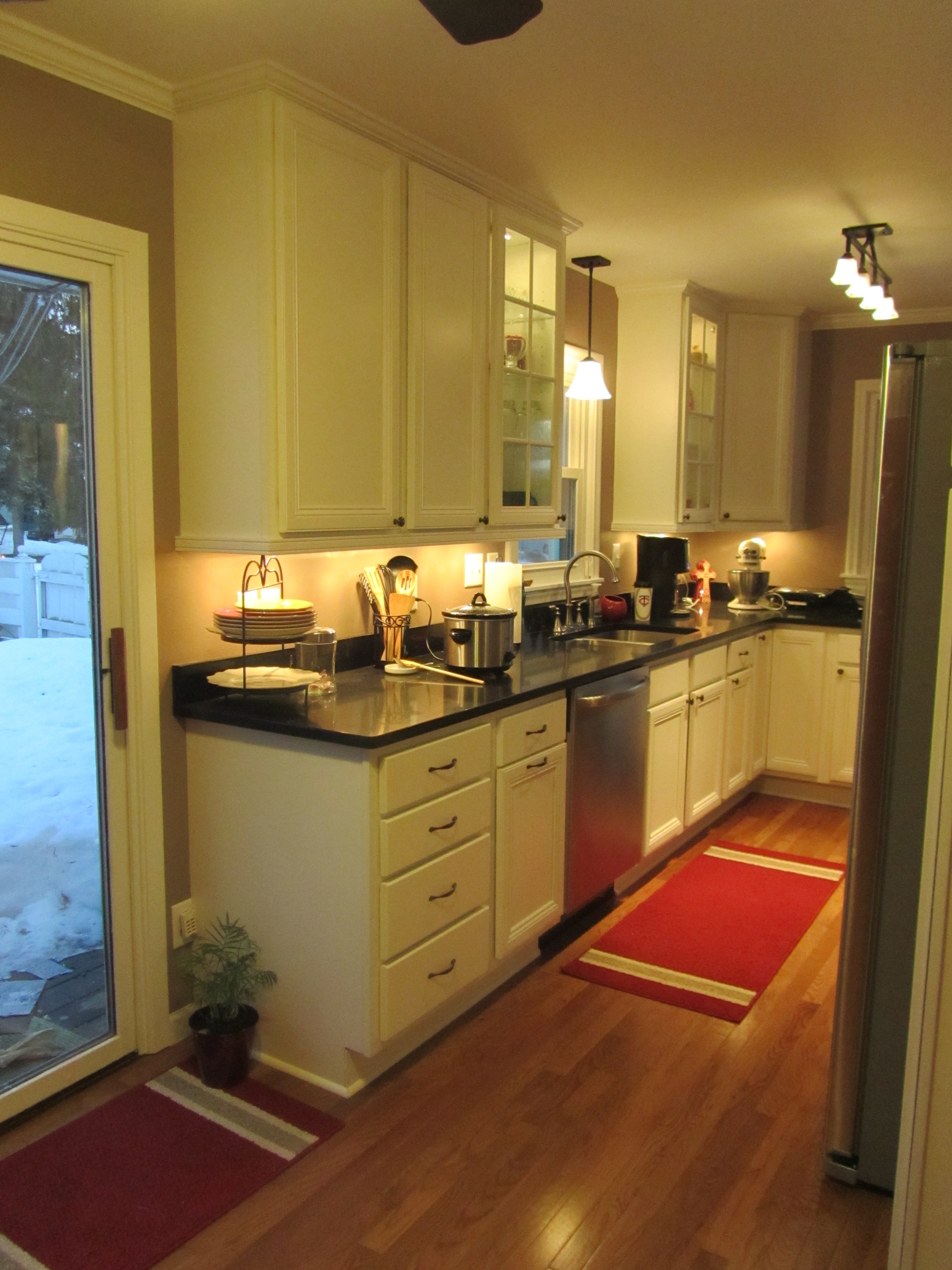 Narrow Kitchen by Lindsey Knutson at