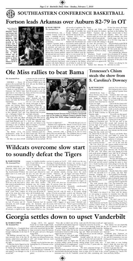 Starkville Daily News newspaper spread 2. Download PDF File MeLikey