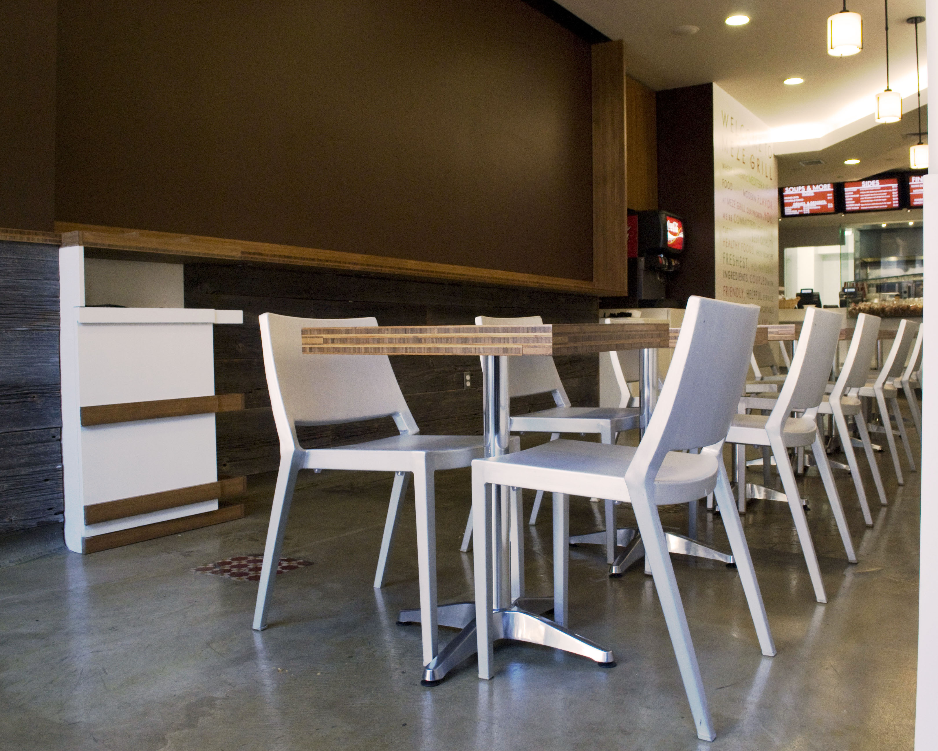 Cuisine design meze