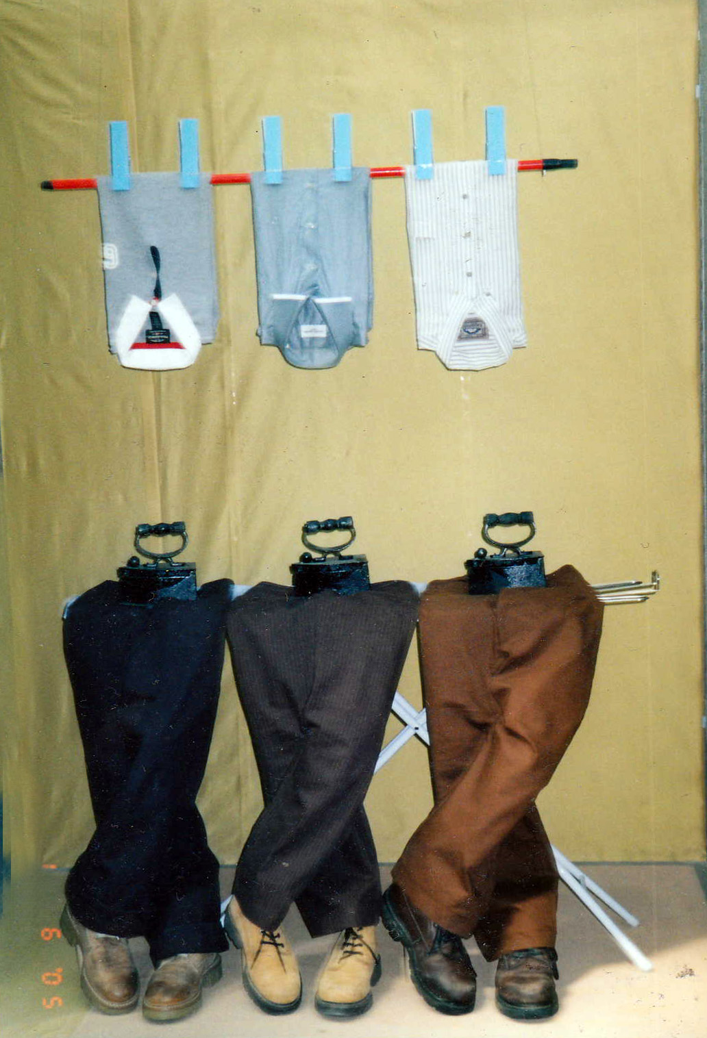 men clothing - store window