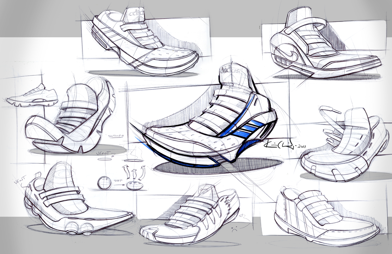 Shoe Design by Kevin Clarridge at