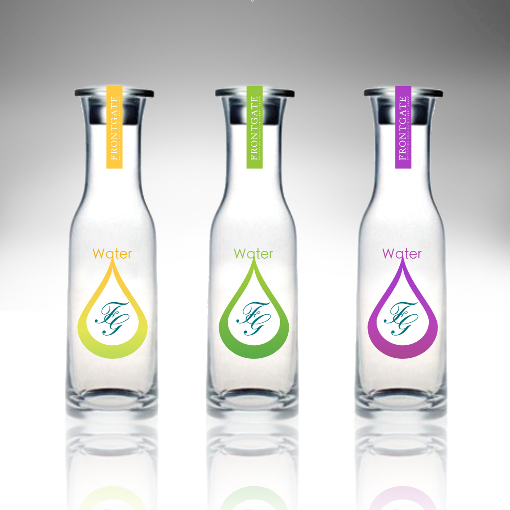 water bottles by Olga Cuzuioc Sinchevici at Coroflot.com