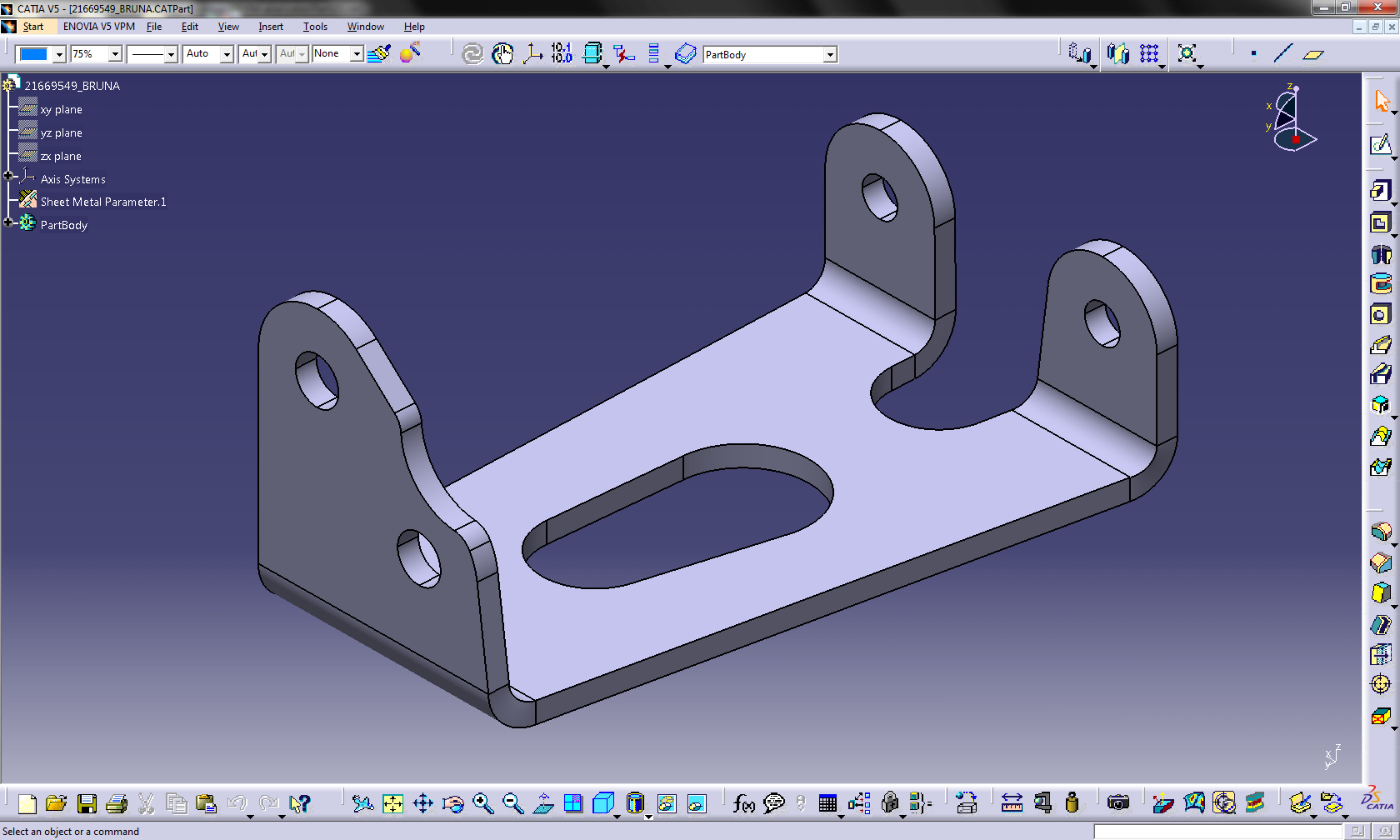 CATIA V5 by Bruna Soares Podzwato at