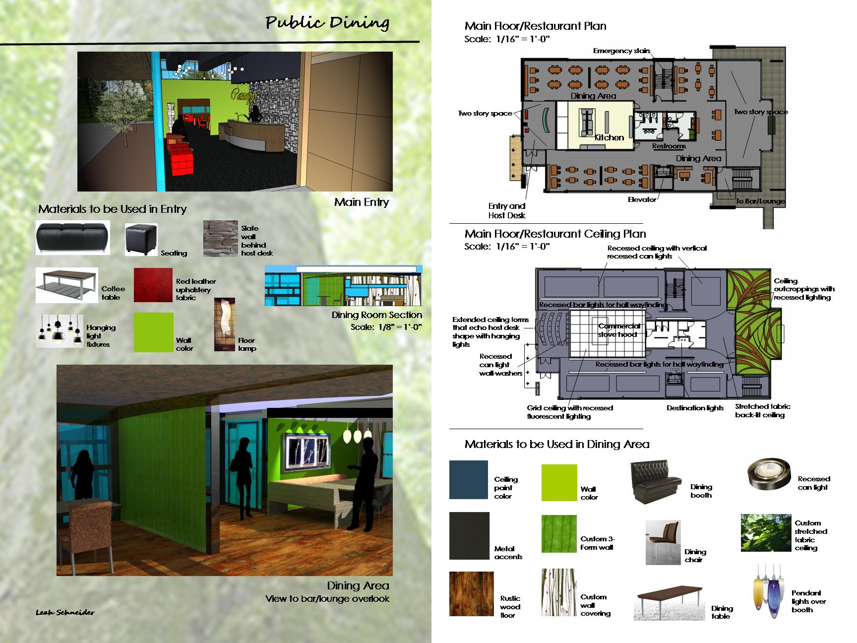 Interior design concept board picture