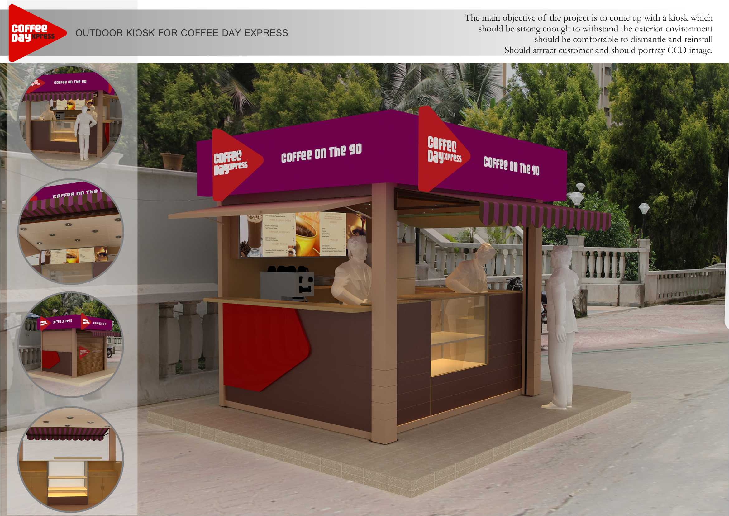 Outdoor Information Kiosk Designs