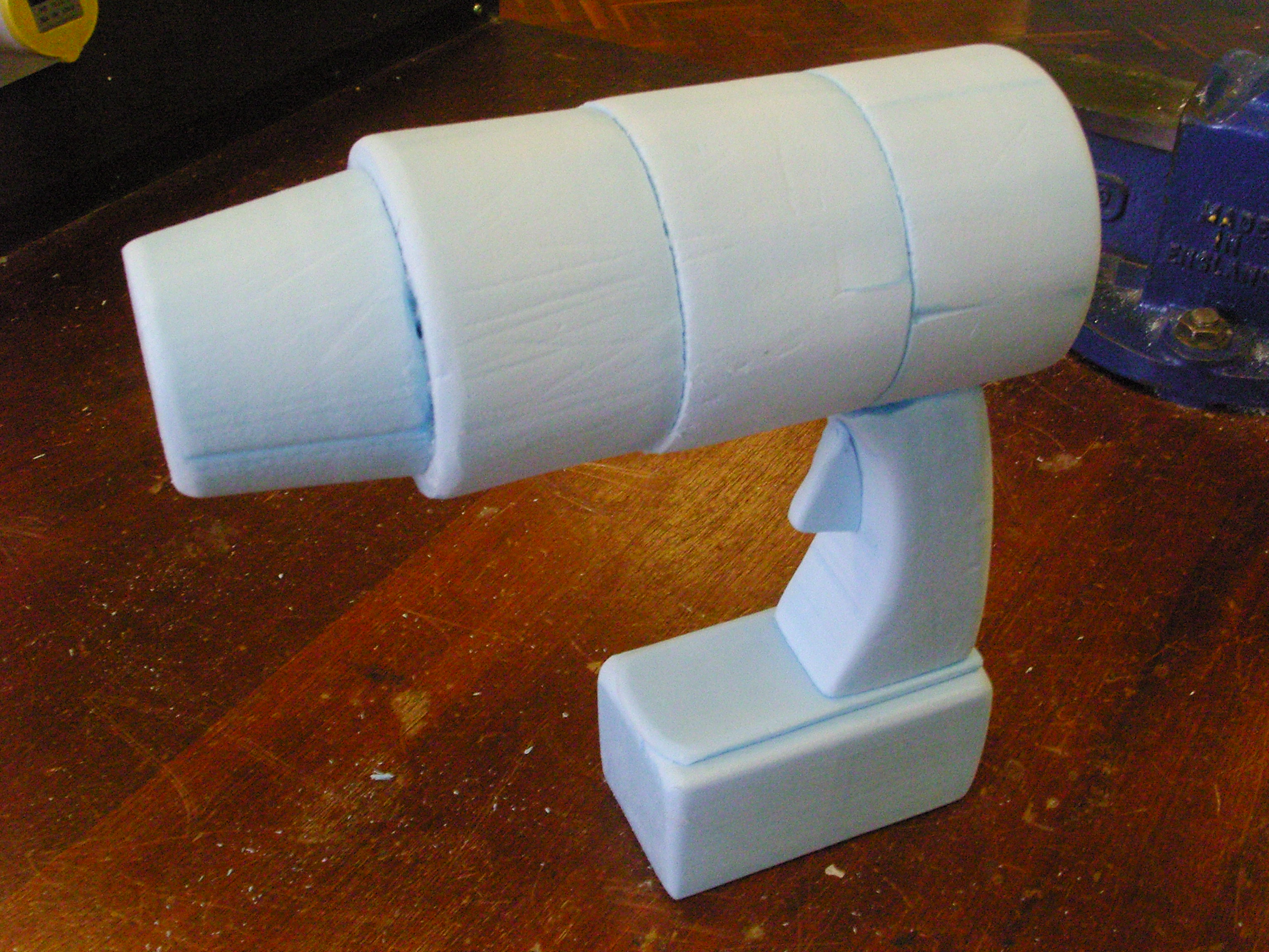 Blue Foam Modelling by Louise Kerr at