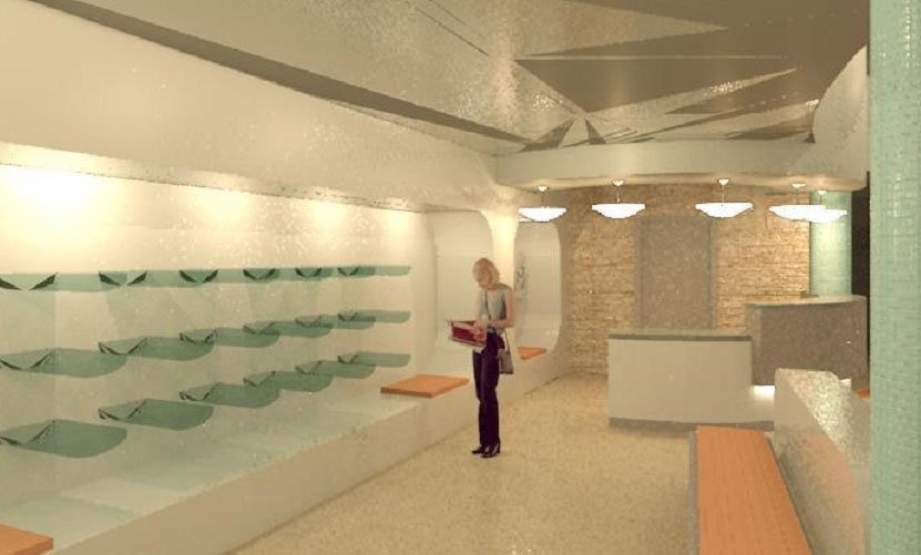 Retail Boutique DesignRevit Project by Jessica Scofield at