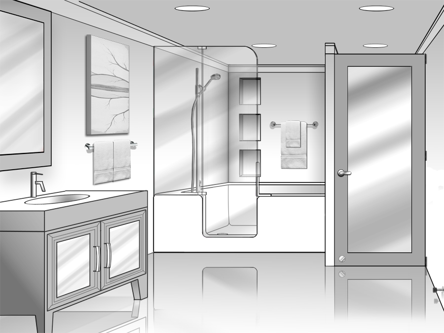 modern office bathroom design conceptual bathroom design for a corporate office space in dallas texas - Office Bathroom Design modern office bathroom design conceptual bathroom design for a corporate office space in dallas texas - Office Bathroom Design