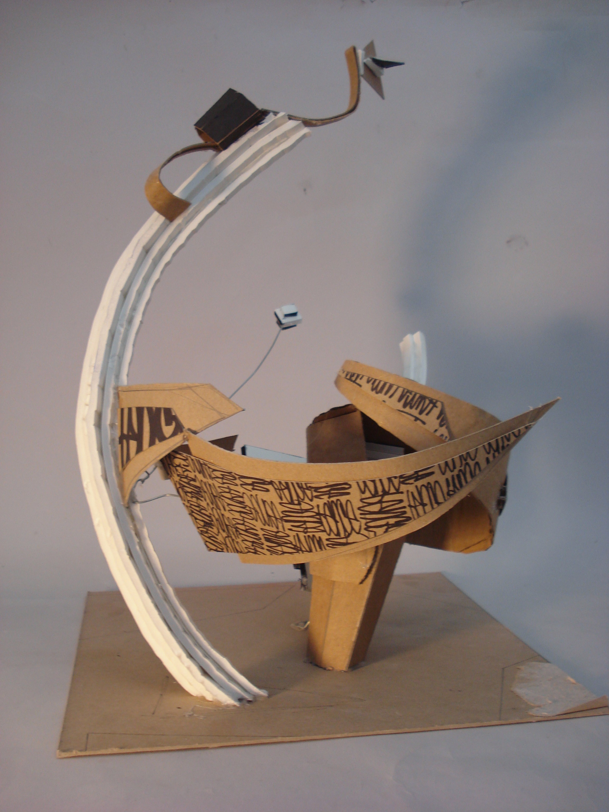 TRASH SCULPTURE PROJECT by Sam Hirsch at