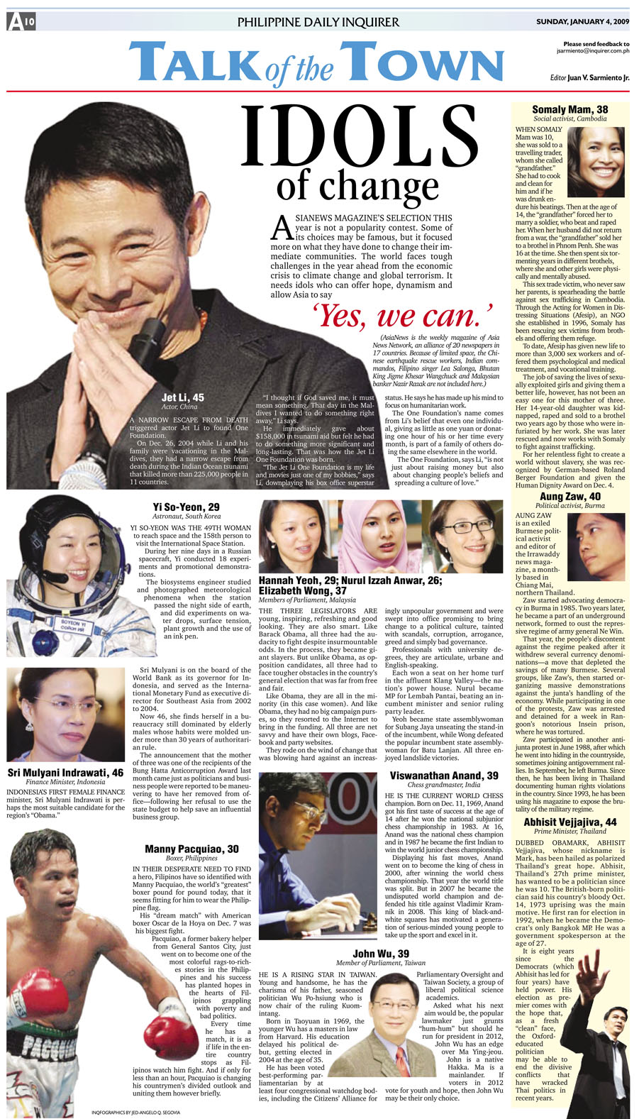 2008 to 2010 Newspaper Page Design by Jed Segovia at
