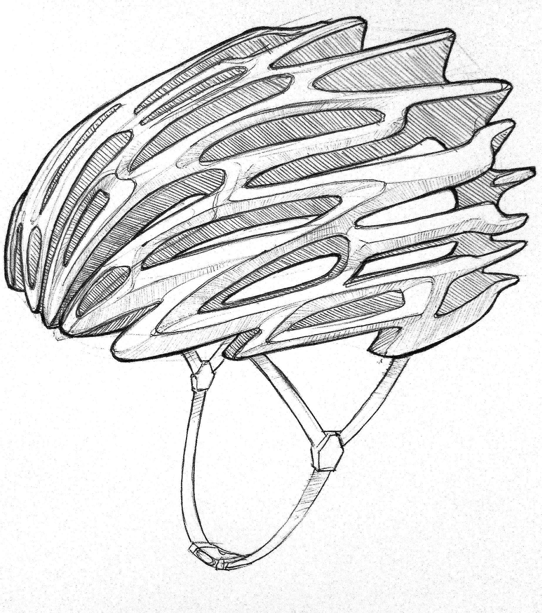 Bike Helmet Product Coloring Pages