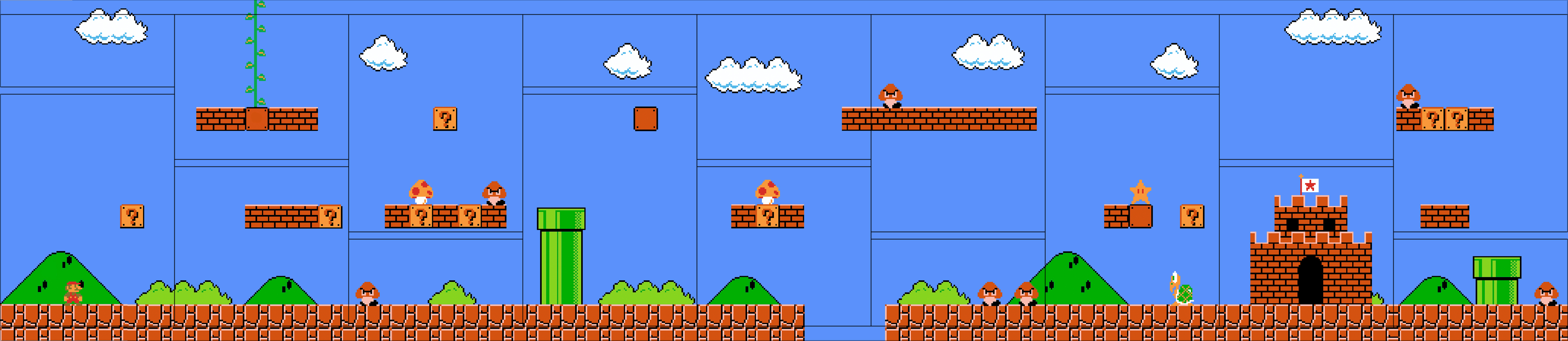 Карта super mario bros