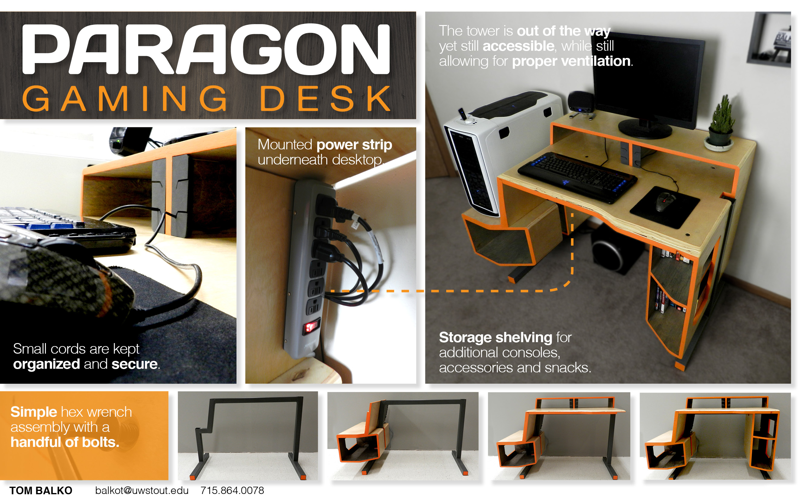Paragon Gaming Desk Paragon Gaming Desk