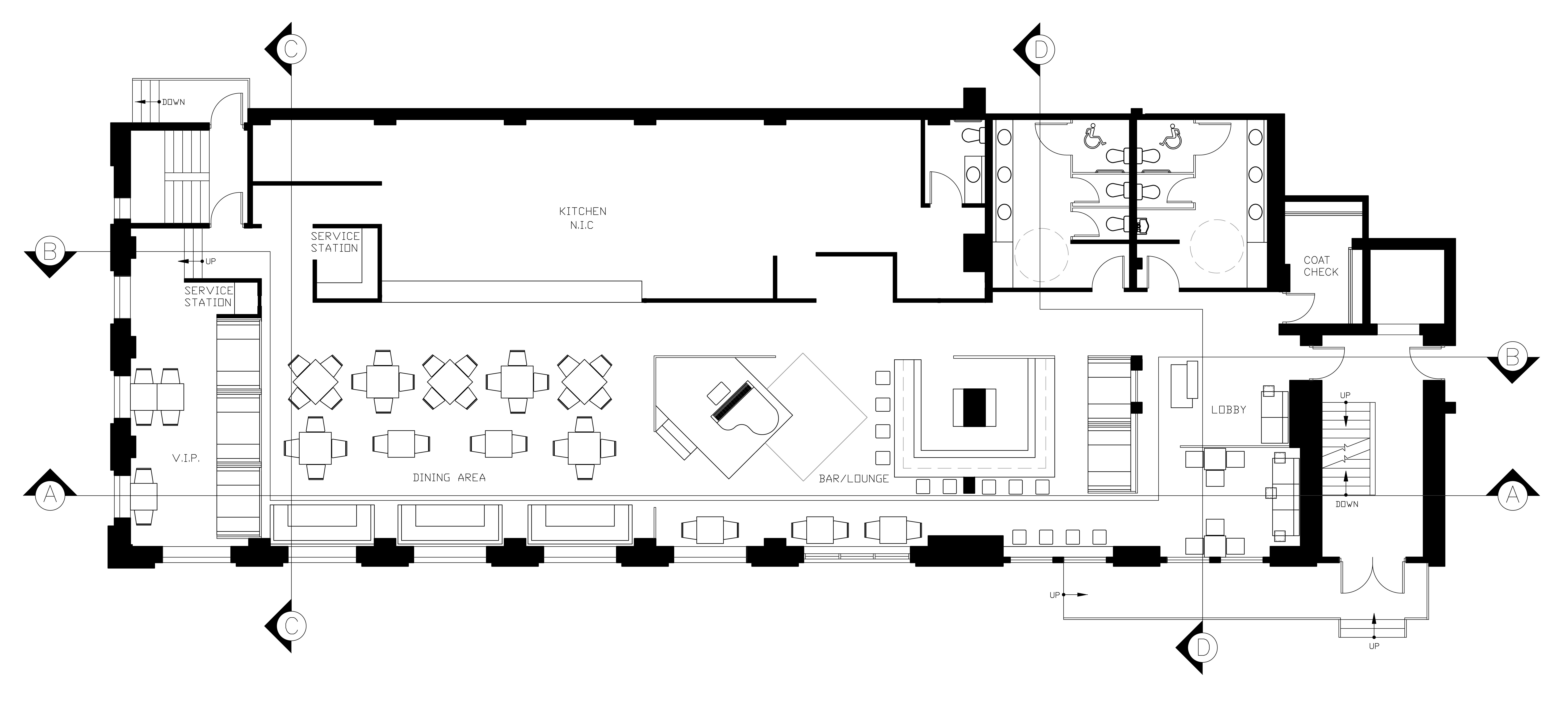 Small Restaurant Floor Plan Design | Joy Studio Design Gallery - Best