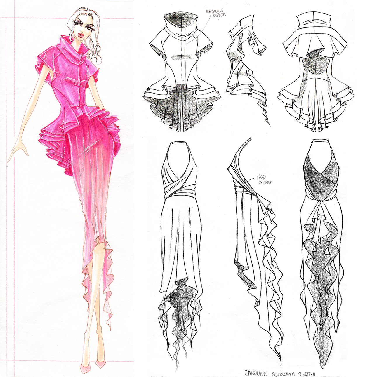 fashion illustration markers mentor david meister by carrie sleutskaya at coroflot fashion illustration markers mentor david meister by carrie sleutskaya at coroflot