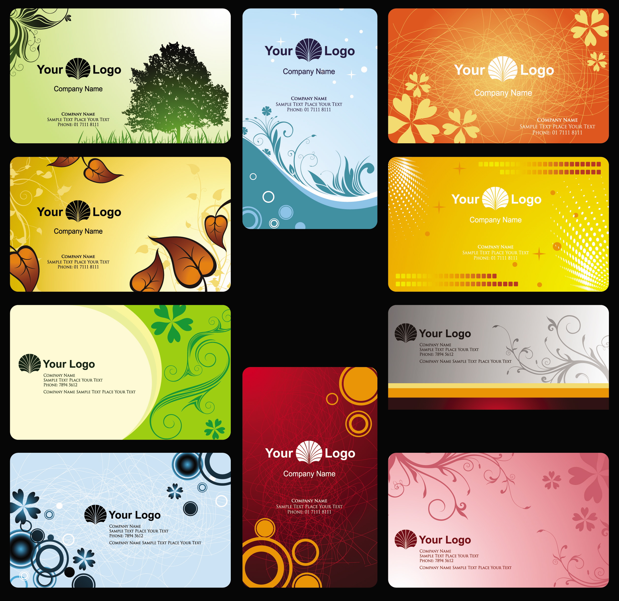 punch card design