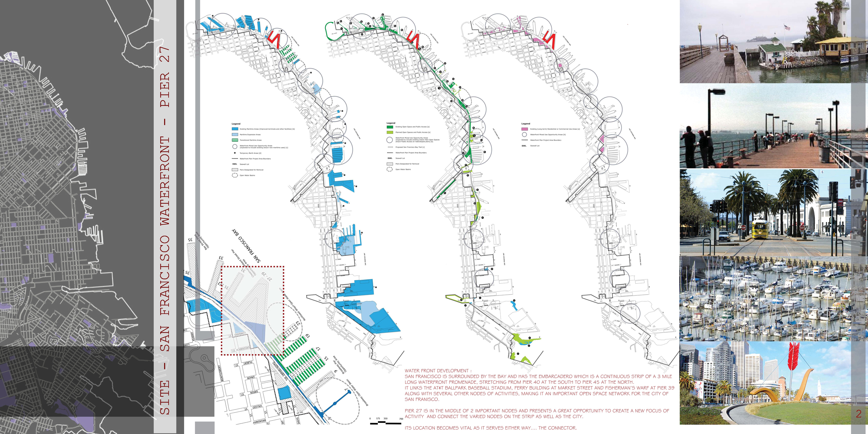 Architectural thesis on waterfront development