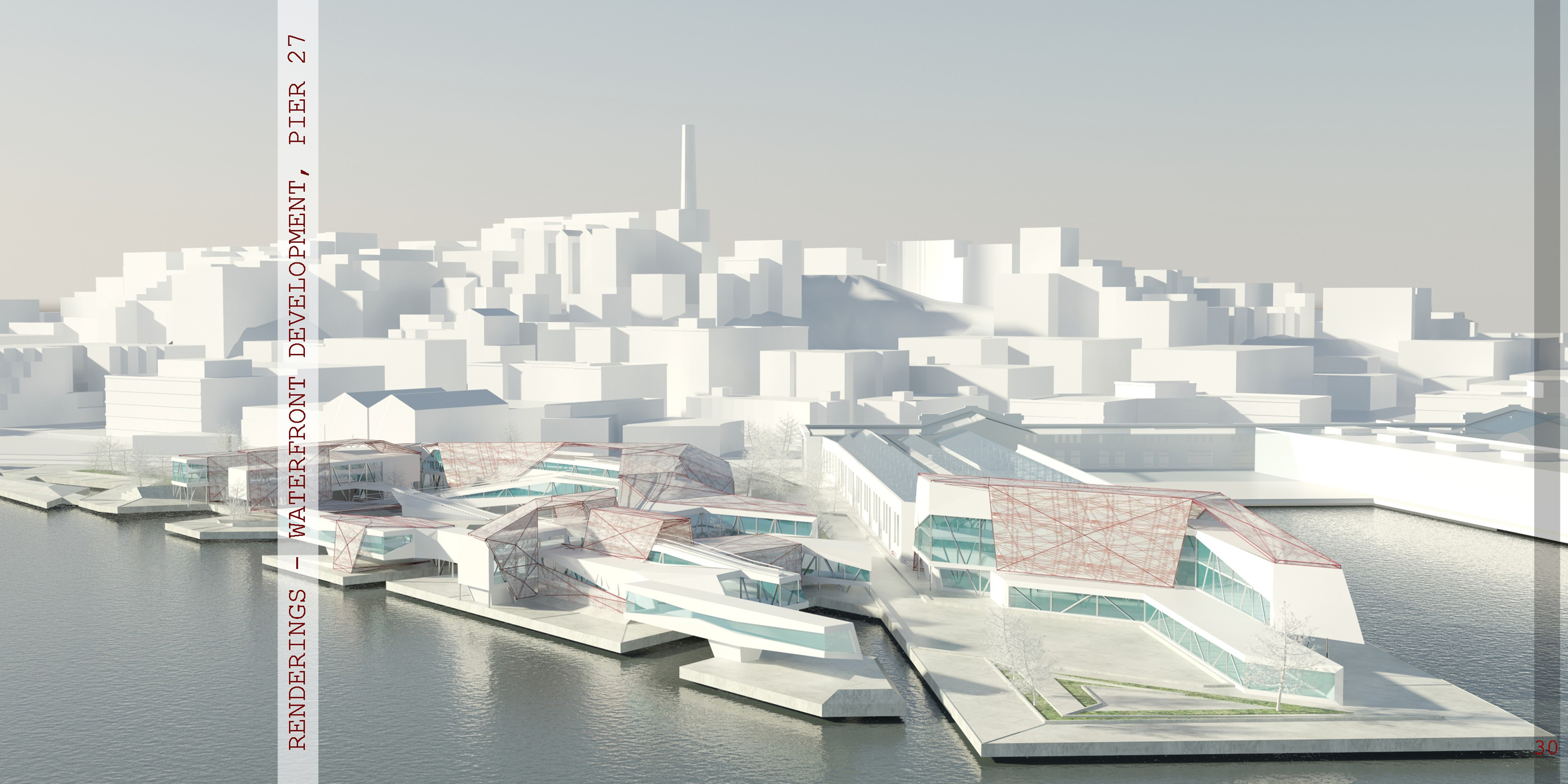 Architectural thesis on waterfront development