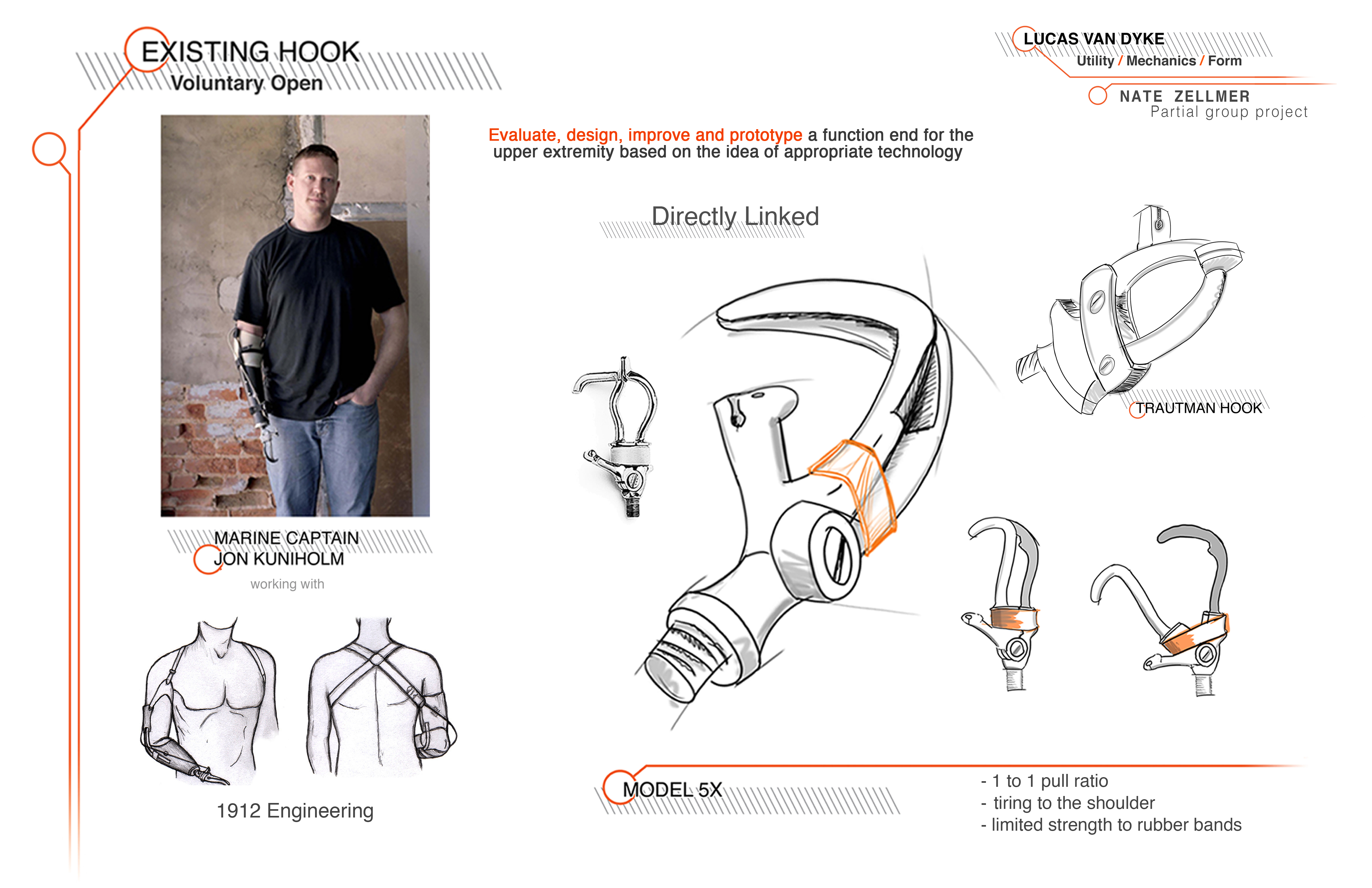 Prosthetic Hook by Lucas Van Dyke at