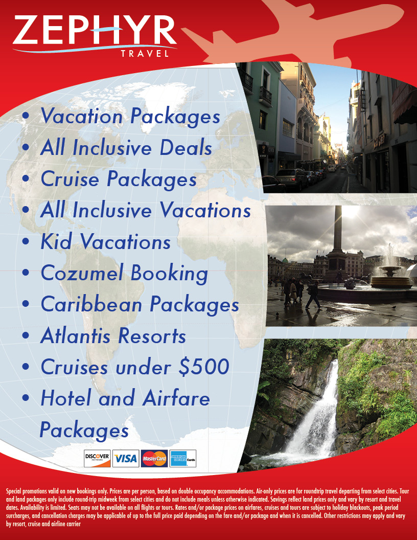 travel agency flyers sample
