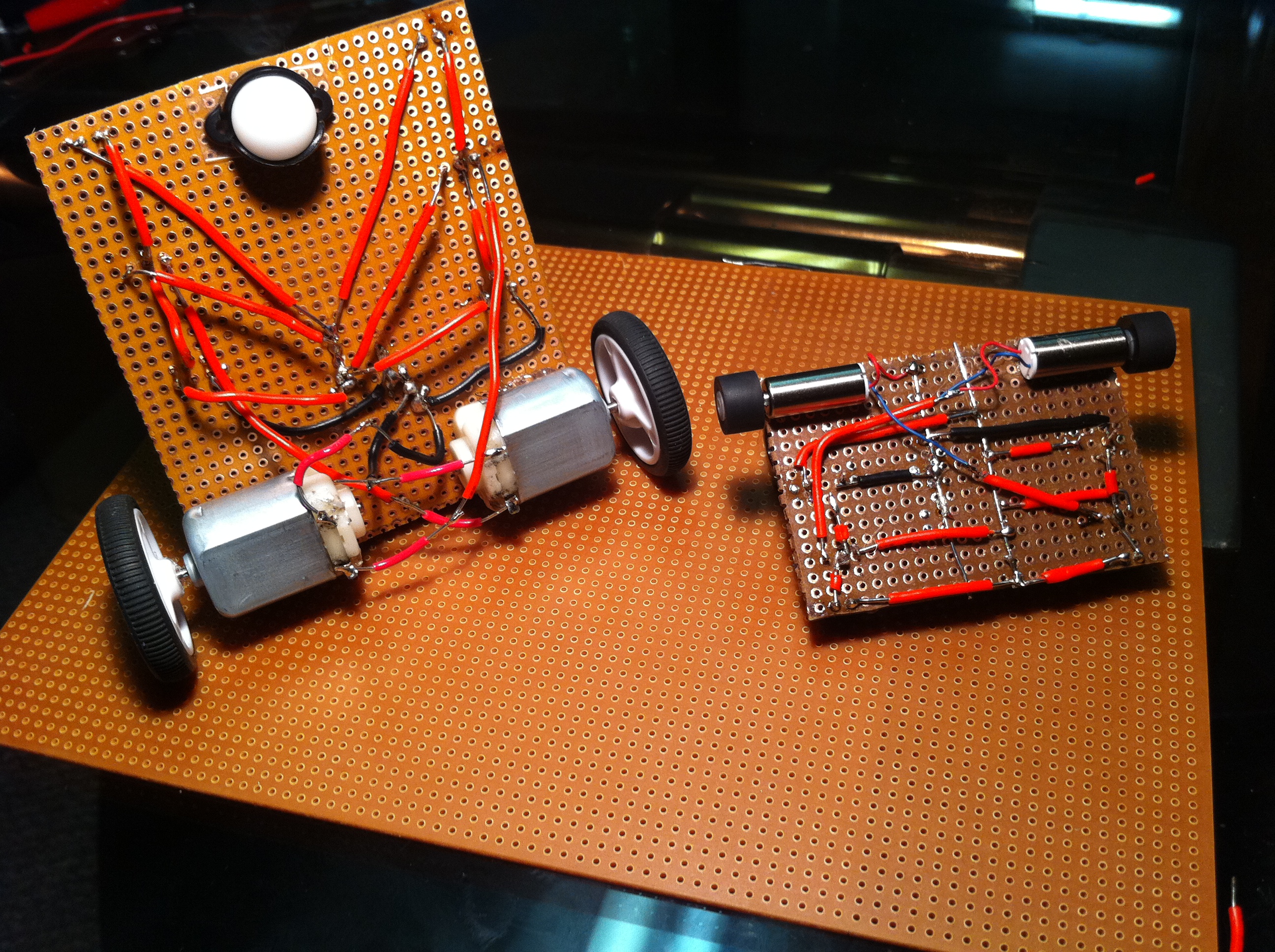 Photovore (Light following robot) by Parmveer Bola at