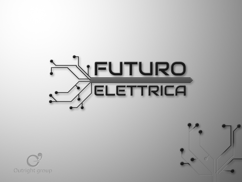 electronics logo design by Outright Group at