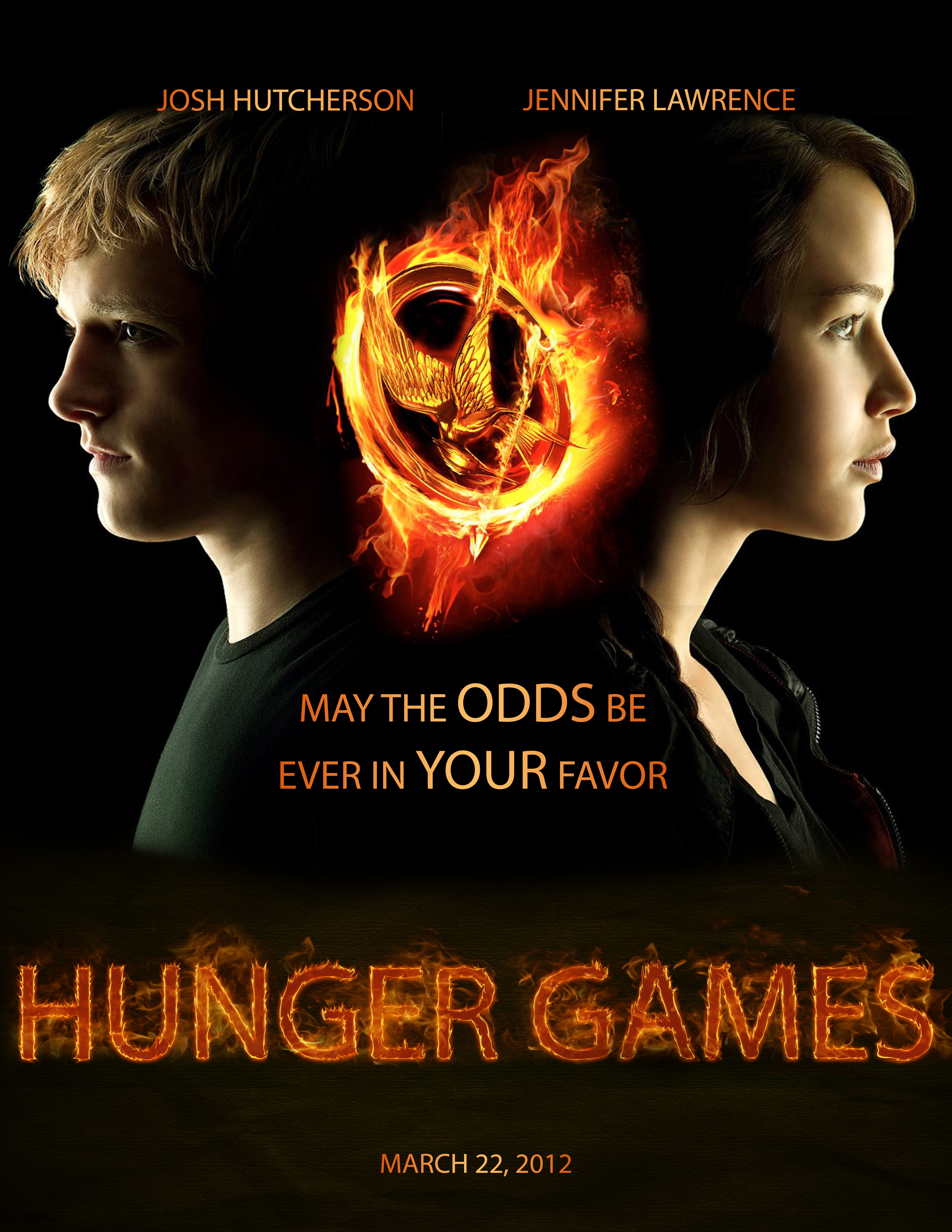 The Game Film Résumé Hunger Games Poster by Richard Parker at Coroflot.com