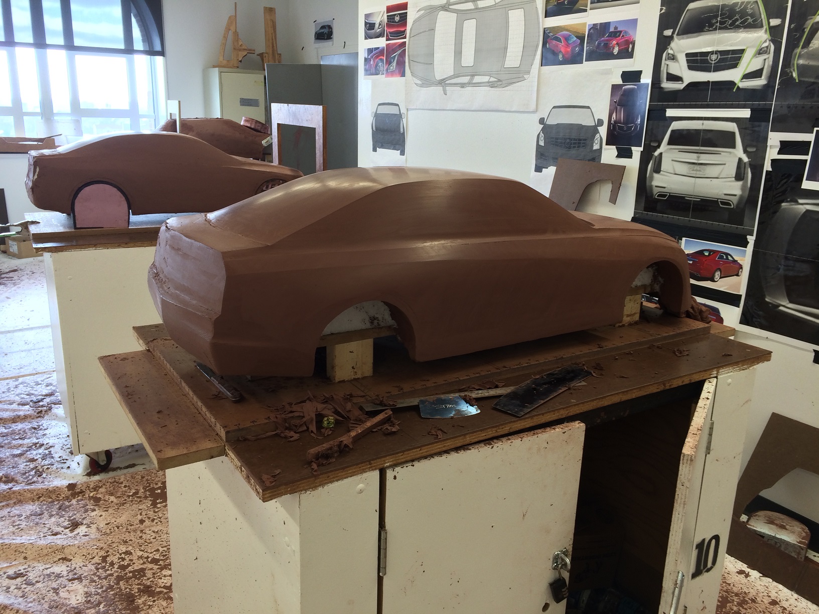 Clay Modeling Car by Jacob Stros at