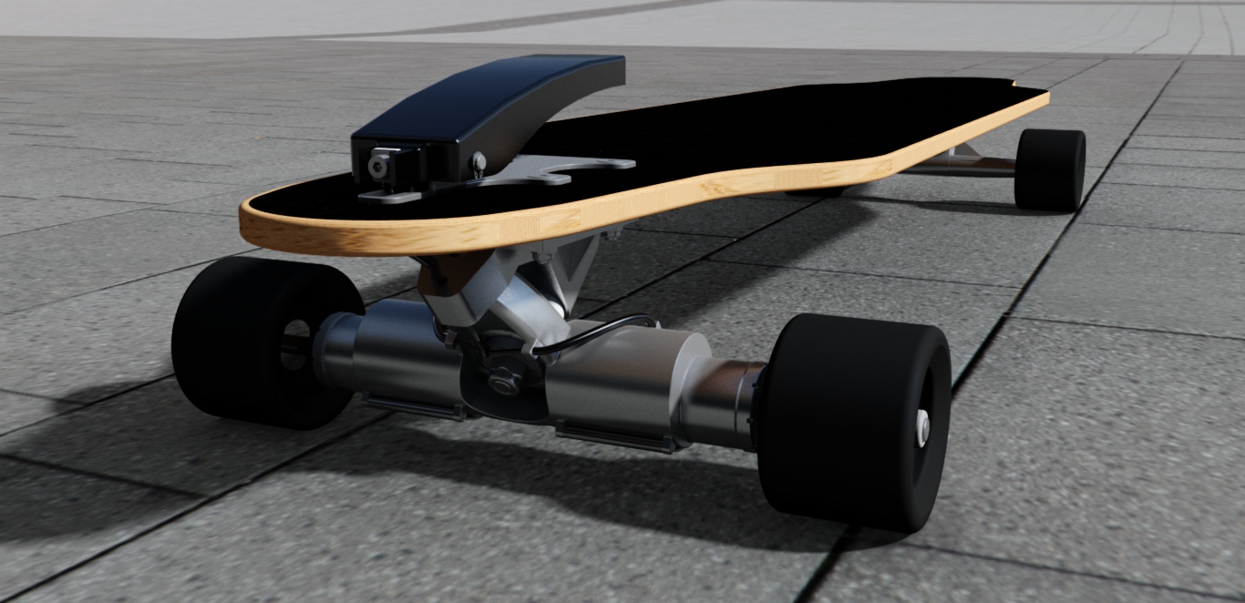 Mechanical Design of a brake system for Longboards by Marianne Cluzel