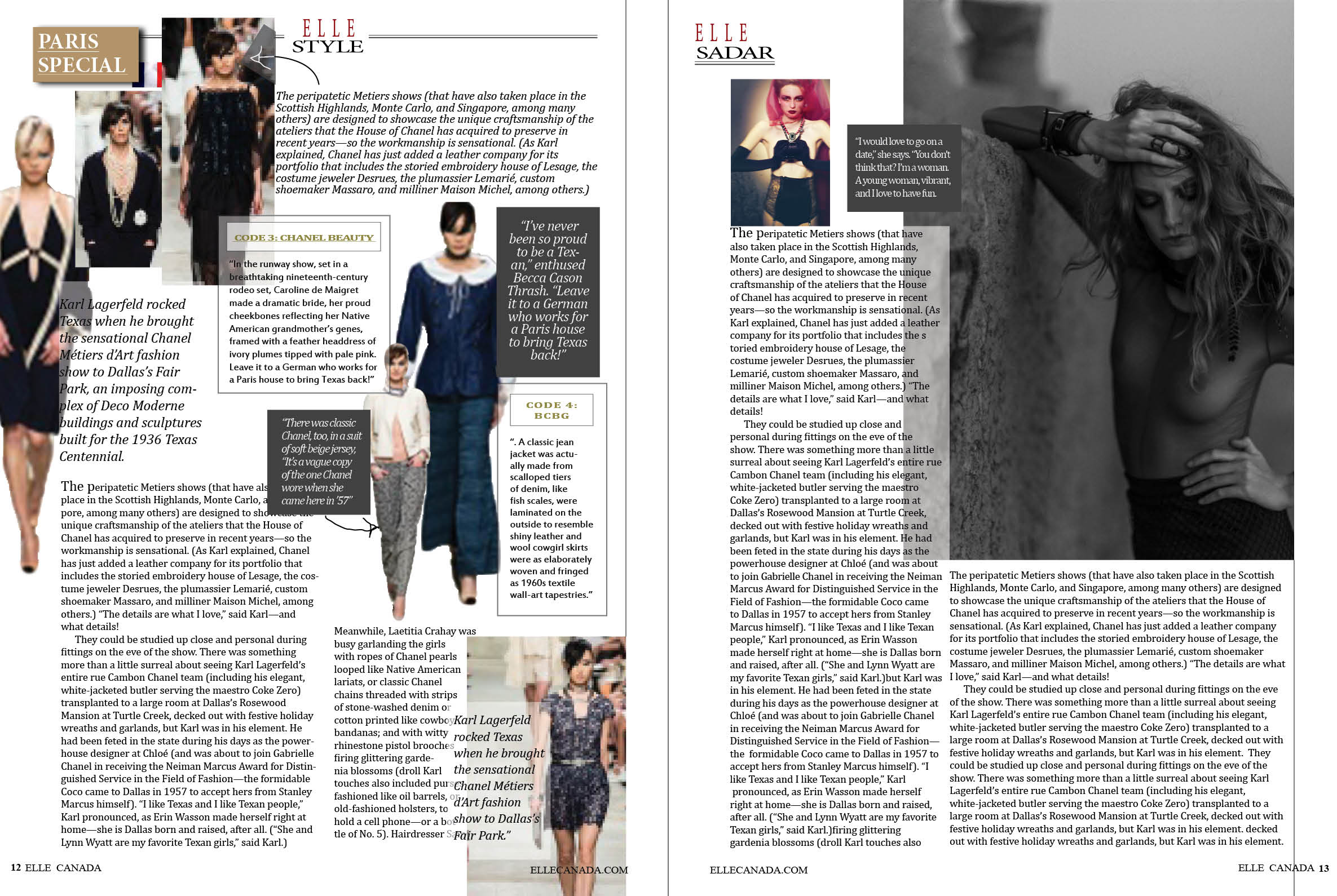 Layout Elle Magazine | elle fashion magazine design layout by ying yao at Layout Elle Magazine | elle fashion magazine design layout by ying yao at